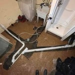 Install Of Pvc Sewer