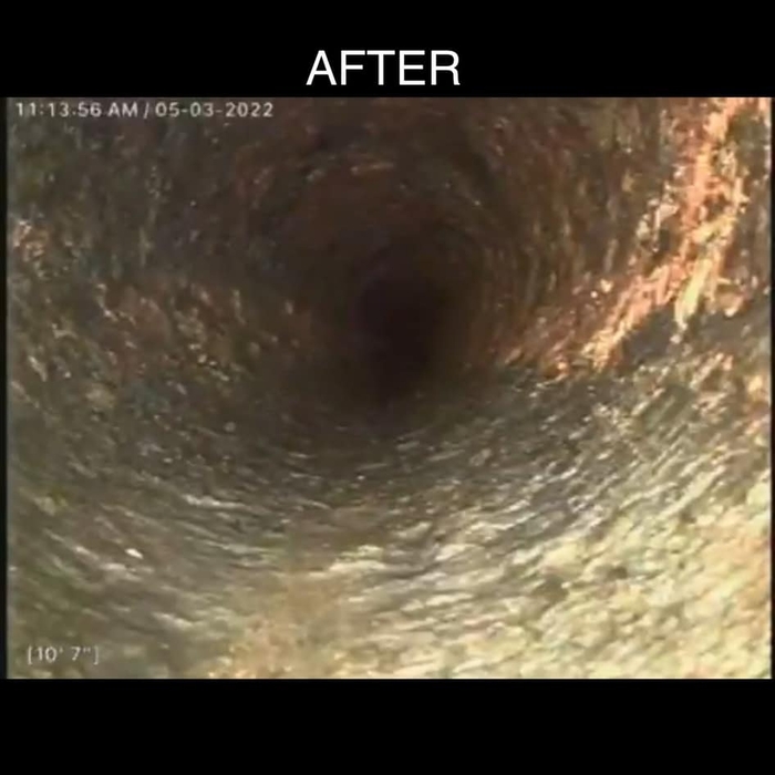 After descale