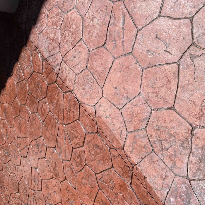 Stamped concrete re-seal
