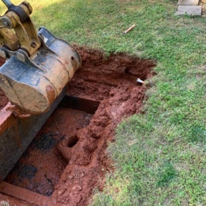 Septic tank pump and unclogged