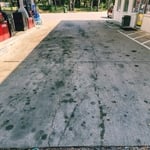 Gas station cleaning three step process