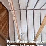 added spray foam