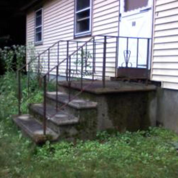 Side view before