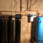 3 stage filtration to remove calcium and arsenic