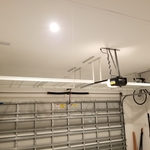 Over the garage door install