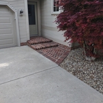 brick porch