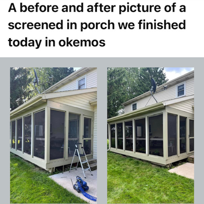 Screened In Porch