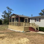 SCREENED IN EXTERIOR PORCH