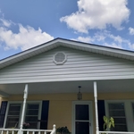 Power washed house