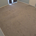 removed stained carpet