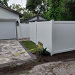 PVC PANELS ENCLOSED FOR ALLEY