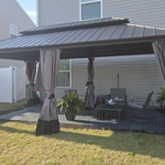 Completed Pergola