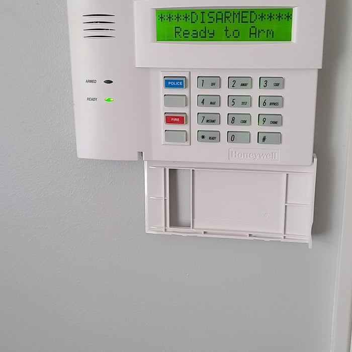 Easy to read keypad