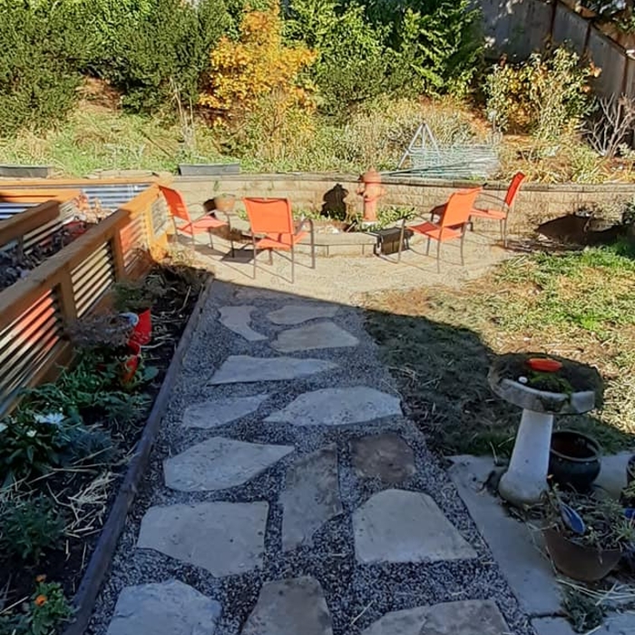 Fire pit surround