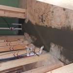 Shower valve rough in