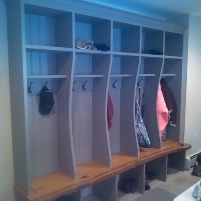 Lockers, Custom Shelving, Storage