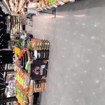 Polished Concrete in a supermarket