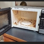 microwave before