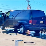 Washing the Van