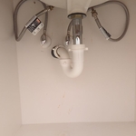 Bathroom sink supply lines