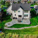 Raised Bluestone Patio