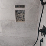 Closeup of shower