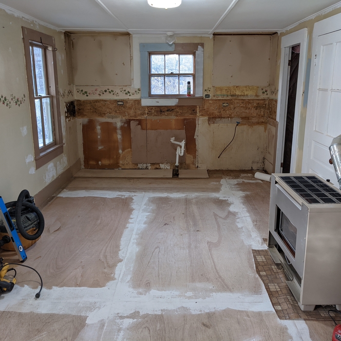 During, kitchen
