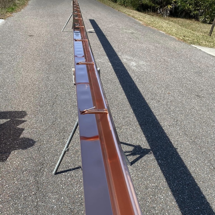 Copper Gutters