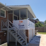 open patio renovation
