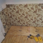 Remodeling kitchen floor