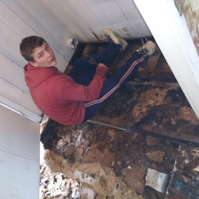 Old floor removal