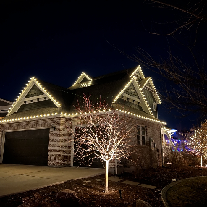 2000ft of Lights, Warm white, LED, Roofline