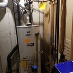 Old 50 gallon water heater