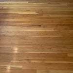 Wood floor cleaning - After