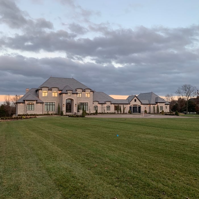landscape and sod install