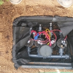 Reinstalled valve box.