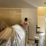 Family room during