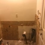 bathroom demo