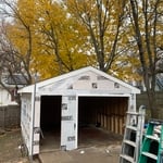 Framing of Garage