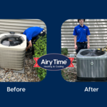 Replaced outdoor HVAC