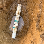 Broken Joint water service to home