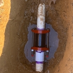 Repaired pipe