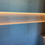 Illuminated Large Horizontal Niche