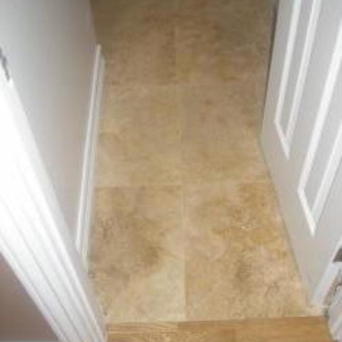 Bathroom floor