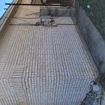 After picture of the right side of the wall