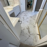Bathroom flooring