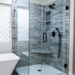 Corner shower