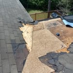 installing new OSB board