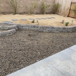 Retaining Wall with Stepps