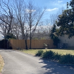 New Fence Front